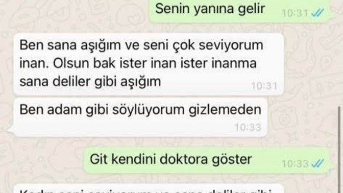 Kaynanasına aşık olan damadın şok mesajlarına ne diyorsunuz?
