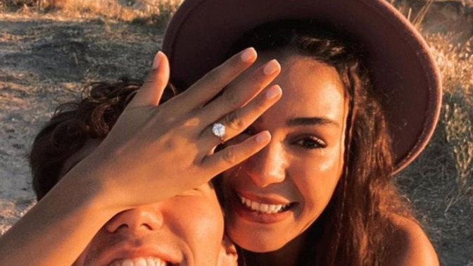 Ebru Şahin ve Cedi Osman evleniyor! Geleceğiniz mi daha parlak, Ebru Şahin'in yüzüğü mü?