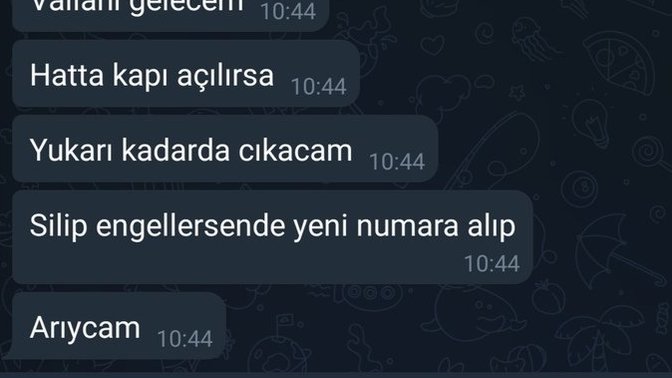 Arkadaşlar bana yardım edin lütfen bu adam beni öldürürse napacagım?
