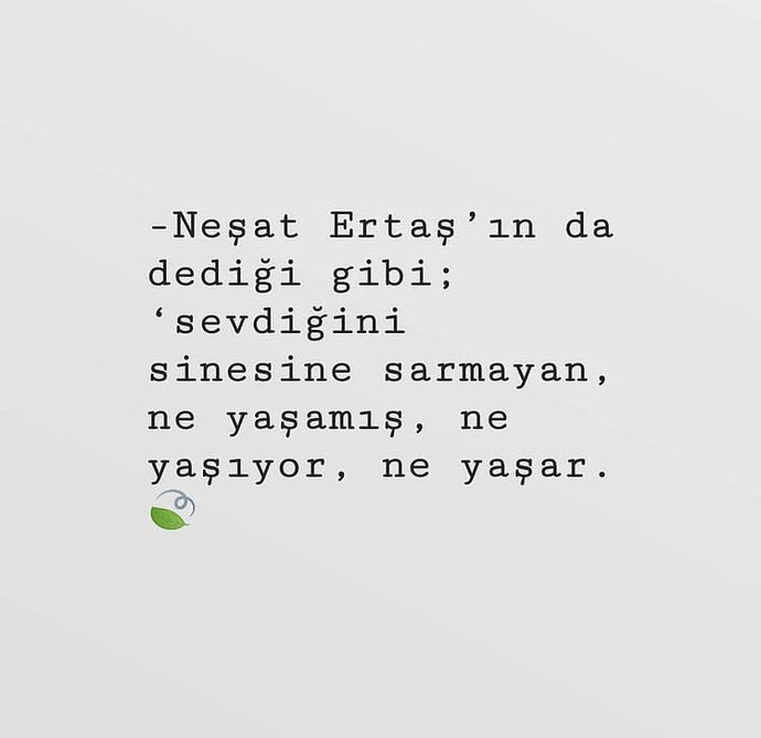 Güne bir söz bırakır mısınız?
