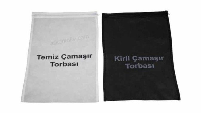 Kirli ve temiz çamaşır torbasını nereden bulabilirim?