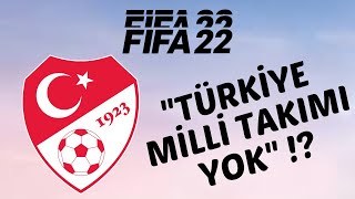 A Milli Takım Fifa 22de bulunmayacak! Ülke Futbolu bitiyor mu?