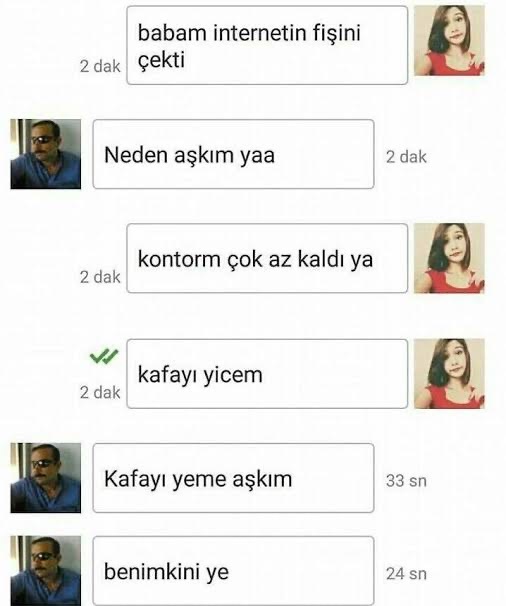 Hiç flörtüm yok, şu an hiç konuştuğum erkek yok. Kafayı yicem, napıcam?