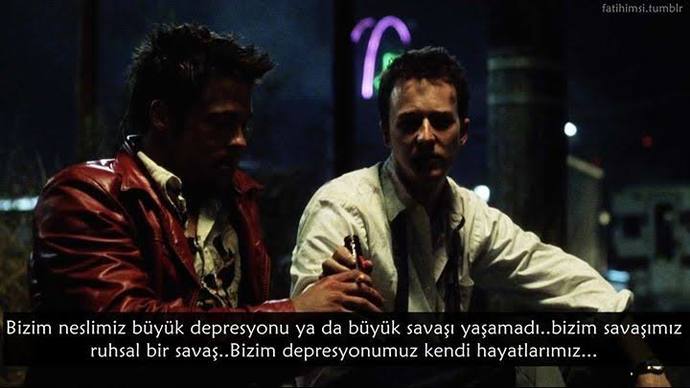 Sizi en çok etkileyen film/dizi repliği?