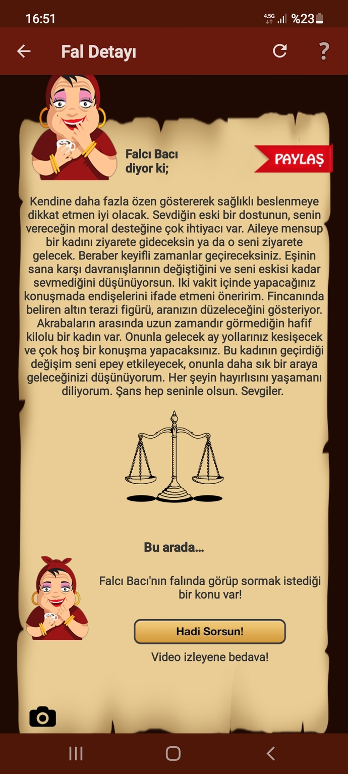 :) Var mı kahve falından anlayan?
