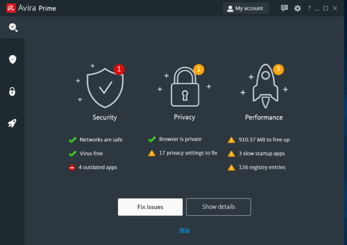 Avira Free Security