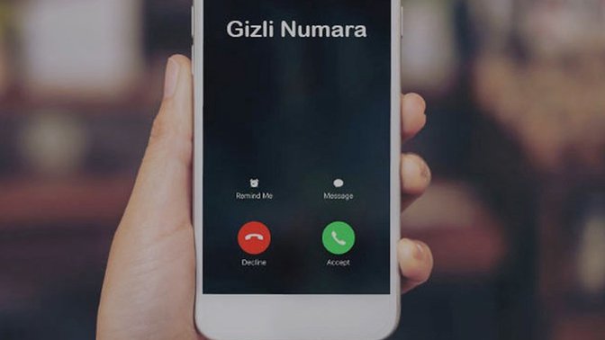 Telefonunuz gizli (özel) aramalara açık mı?