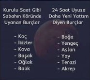 Senin burcun hangi grupta?