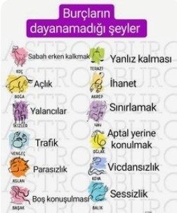 Senin burcun neye dayanamaz?