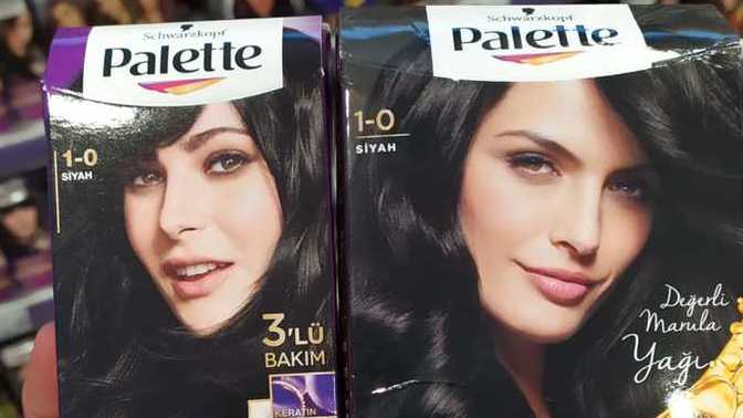 Palette siyah saç boyası önerisi?