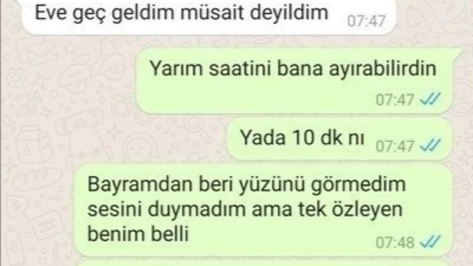 Neden birden ayrılmış olabili?