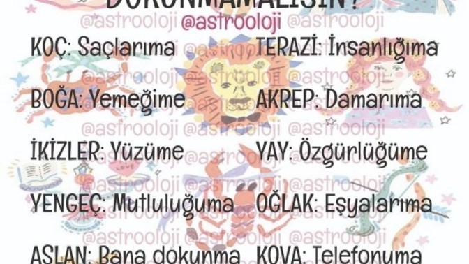 Senin neyine dokunmamalıyız?