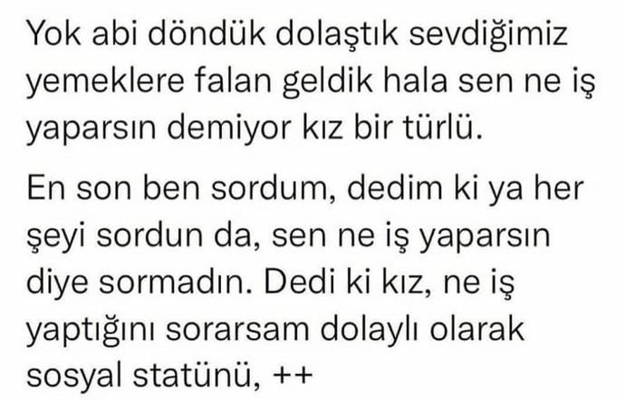 İlk tanışmada kişinin mesleği ve maaşı sorulması normal midir yoksa ayıp mı?