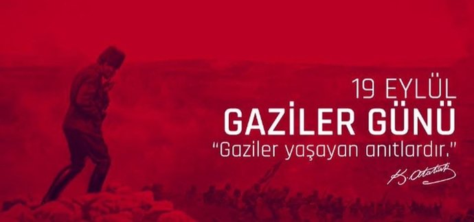 Başta Gazi Mustafa Kemal Atatürk olmak üzere, tüm gazilerimizin Gaziler Günü kutlu olsun! Kahramanlarımıza ne demek isterdiniz?