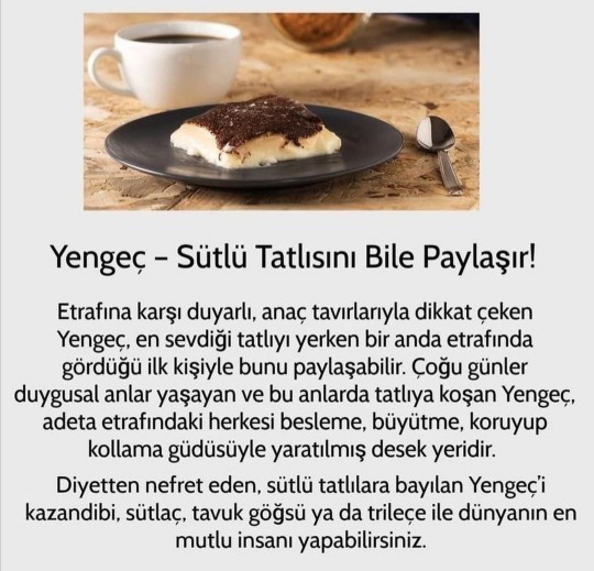 Hangi burç hangi tatlı için canını verir?