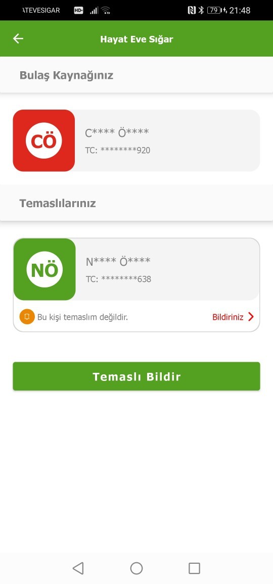 Coronaydım 11. gun test yaptırdım negatif çıktı ama hes de riskli gözüküyorum?