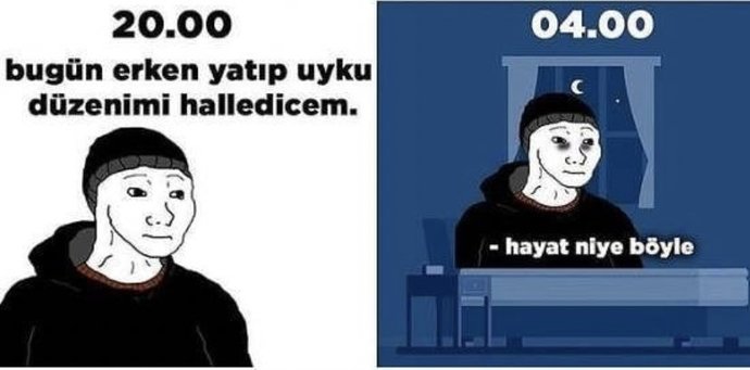 Uyku düzeninizden memnun musunuz?