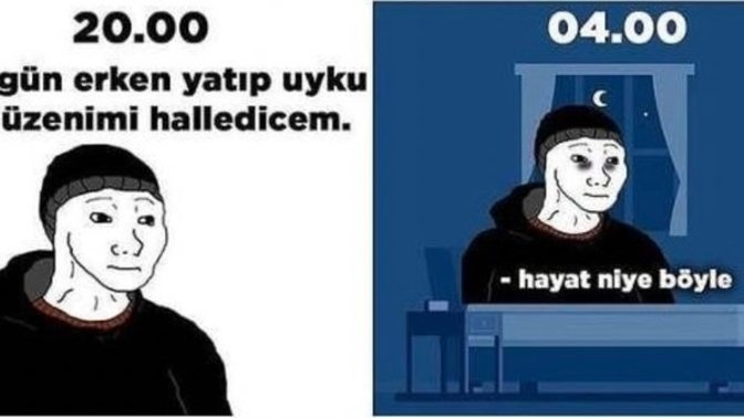 Uyku düzeninizden memnun musunuz?