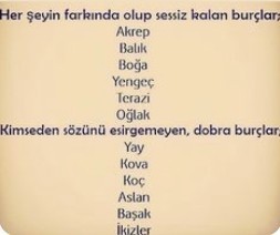 Burcuna göre lafını esirger misin?
