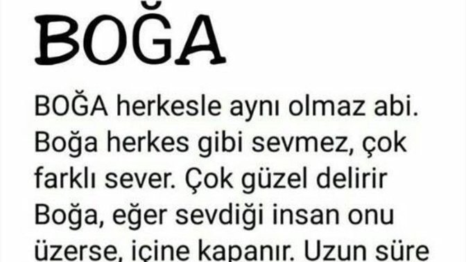 Boğa burcunu nasıl bilirsiniz?