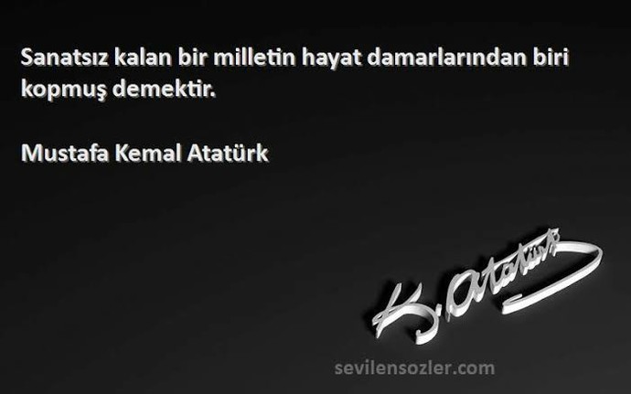 Sanatsız kalmış bir toplumun özellikleri nedir?