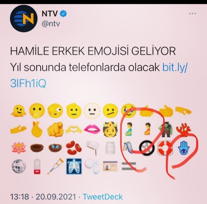 Hamile erkek emojisi geliyor siz ne düşünüyorsunuz bu konu hakkında?