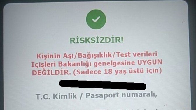 2. dozu dün olmama rağmen HES uygulamasında gözükmüyor? Otobüse binemeyecek miyim?