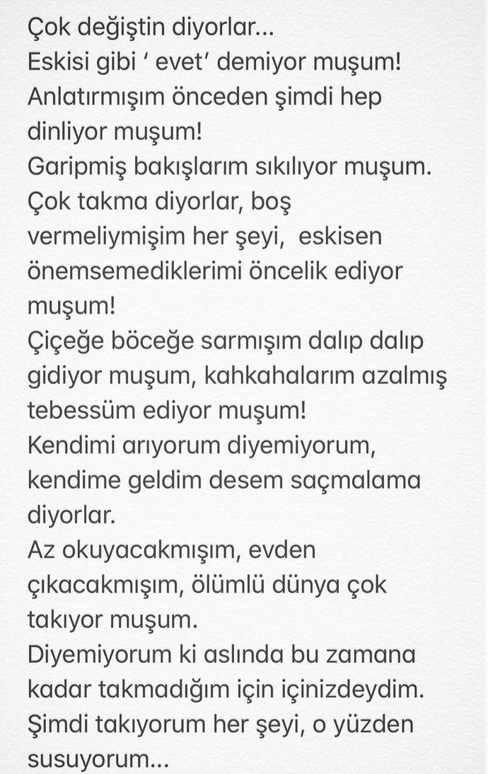 Yeterince öğrenip mi değiştiniz, yeterince yaralanıp değişmek zorunda mı kaldınız?