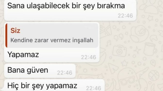 Lütfen okuyun. Yıllarca kullandı, şiddet uyguladı, iftiralar attı. Nasıl ders verebilirim buna?
