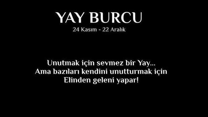 Yay burcunu nasıl bilirsiniz 🏹?