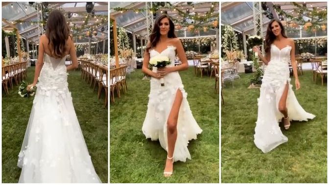 Ünlü şef Arda Türkmen ile influencer Melodi Elbirliler evleniyor! Gelinliği beğendiniz mi?