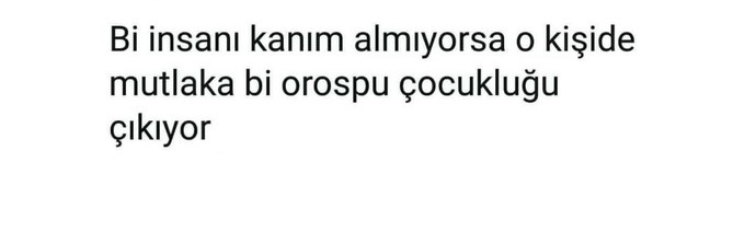 Ben demiyorum yazı diyor🙄