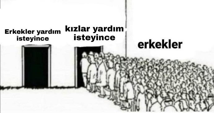 Oyun ortamında kız görünce ilgi mood: on erkeklere denk geldiniz mi hiç?