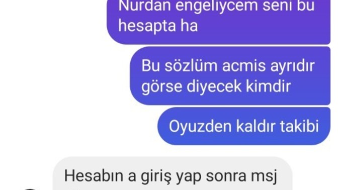 Siz olsanız bu ilişkiye devam eder misiniz?