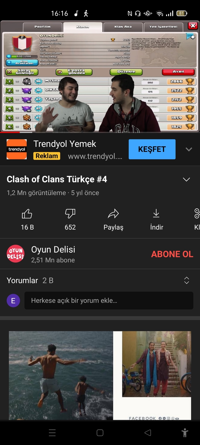 Galerinizdeki son fotoğrafı atabilir misiniz?