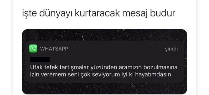Nasıl bi mesaj sizi mutlu eder?
