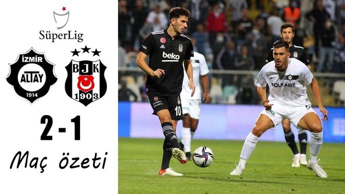 Altay 2 - Beşiktaş 1... Kartal oldukça eksik kadroyla çıktığı maçta son anlarda yediği golle mağlup oldu! Maçı nasıl buldunuz?