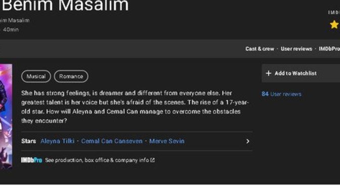 Aleyna Tilkinin Filmi Neden IMDB de En Kötü Film Puanı Aldı?