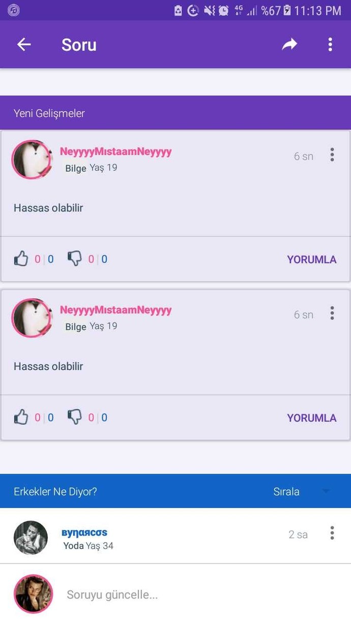 Galerinizdeki son fotoğraf ile evlenecek olsanız bu ne olurdu?