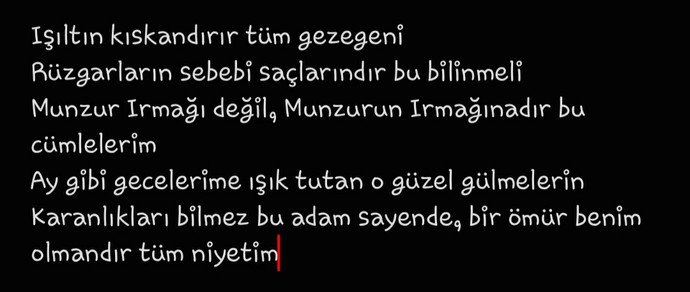 Erkek arkadaşımla şiir yazma yarışına girdik, hangimizinki daha güzel?