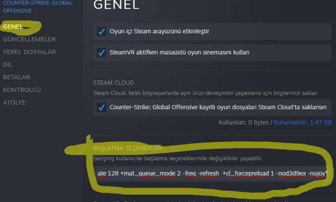 CS:GO'da neden düşük FPS alıyorum?