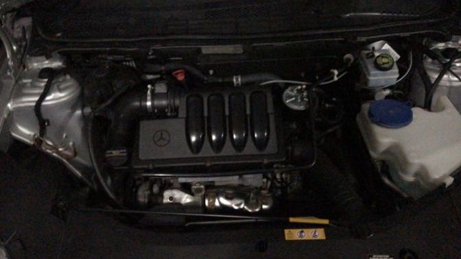 Mercedes b180 motor numarası nerede?