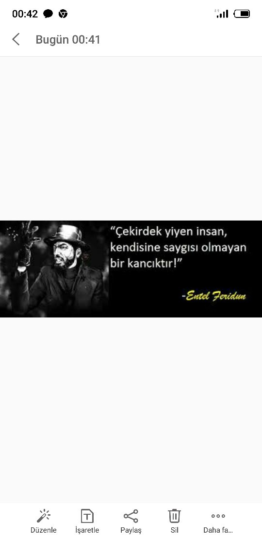 Hangi tip insanın kendisine saygısı olmayan bir cıkcık?