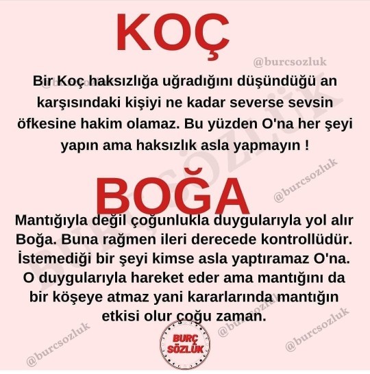 Burcunuzdan ayrıntılara göz attınız mı?