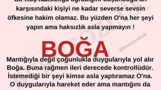 Burcunuzdan ayrıntılara göz attınız mı?