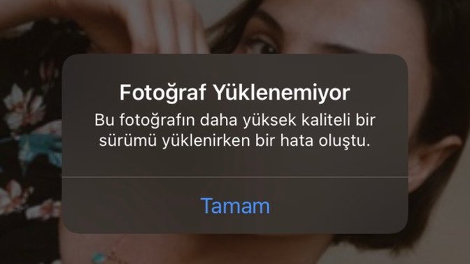 ACİL iPhone fotoğraf sorunu, bakar mısınız?