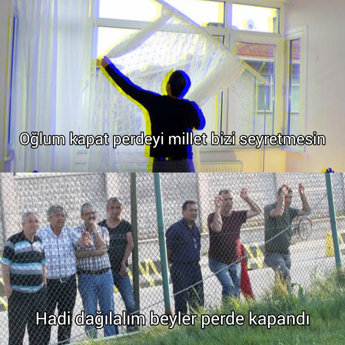 Evde perdelerin açık olması izlendiğimiz anlamına mı geliyor?