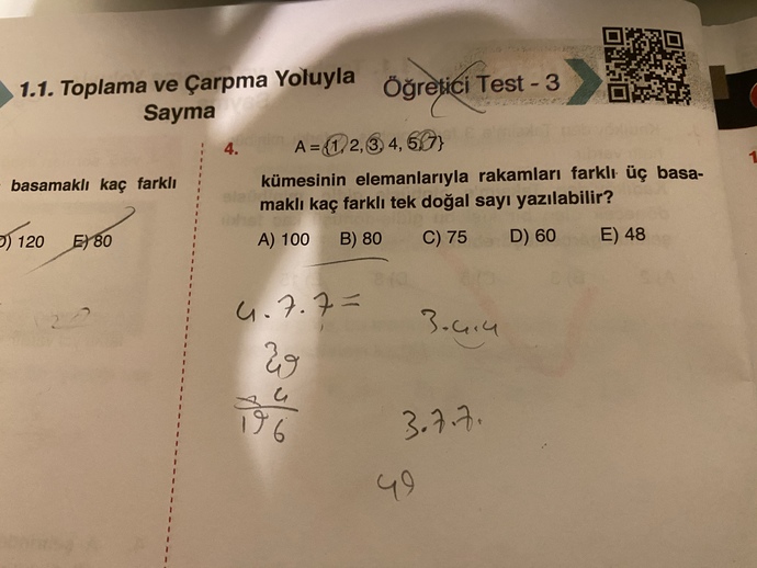Bu soruyu anlatarak yapabilfek var mı?
