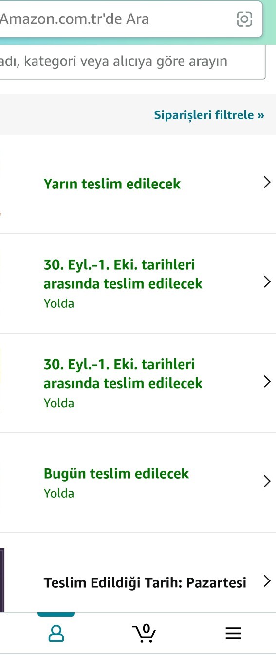 Amazon kullanan var mı?