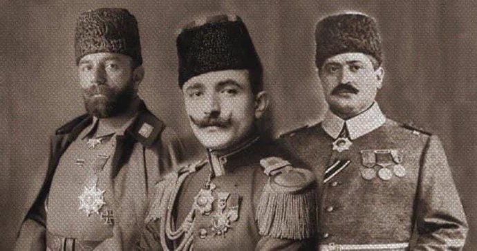 "Büyük Üçler"(Talat, Enver Ve Cemal Paşalar)